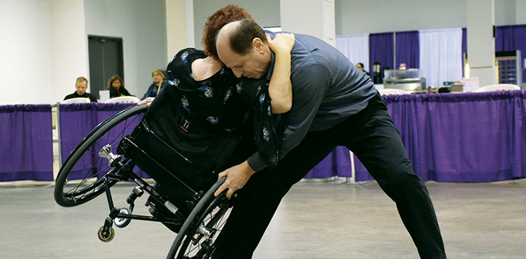 Wheelchair dancing